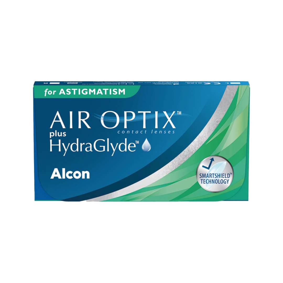 AIR OPTIX® plus HydraGlyde para Astigmatismo