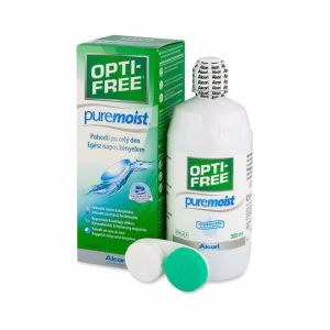 OPTI-FREE PureMoist Líquido de Limpeza de Lentes de Contacto 300mL - Pack 300ml