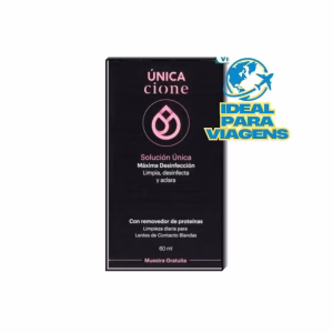 Única Cione Líquido de Limpeza de Lentes de Contacto 60mL - Ideal para viagens