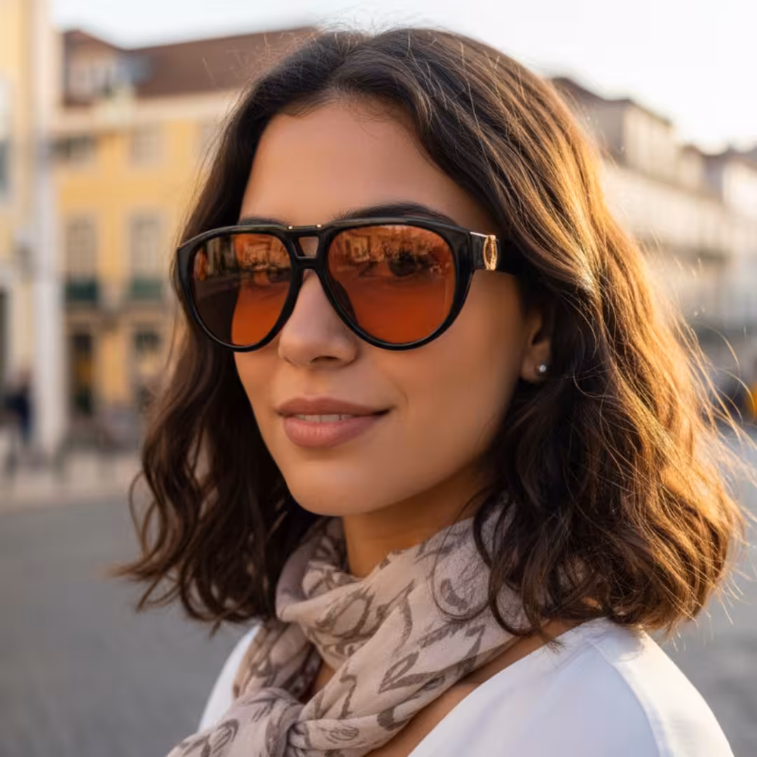 Oculos de Sol Iceberg Lente Amarela