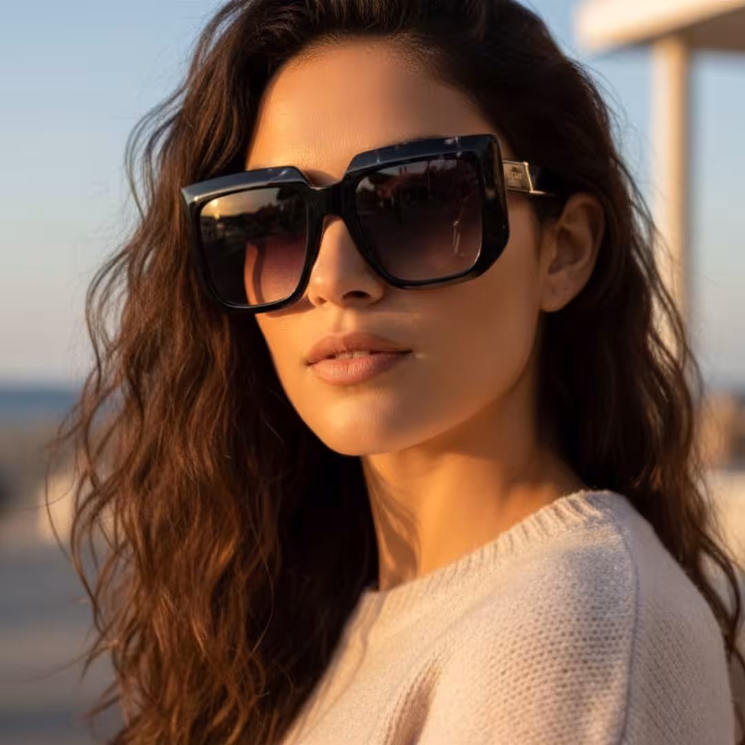 Oculos de Sol Feminino Iceberg Oversize