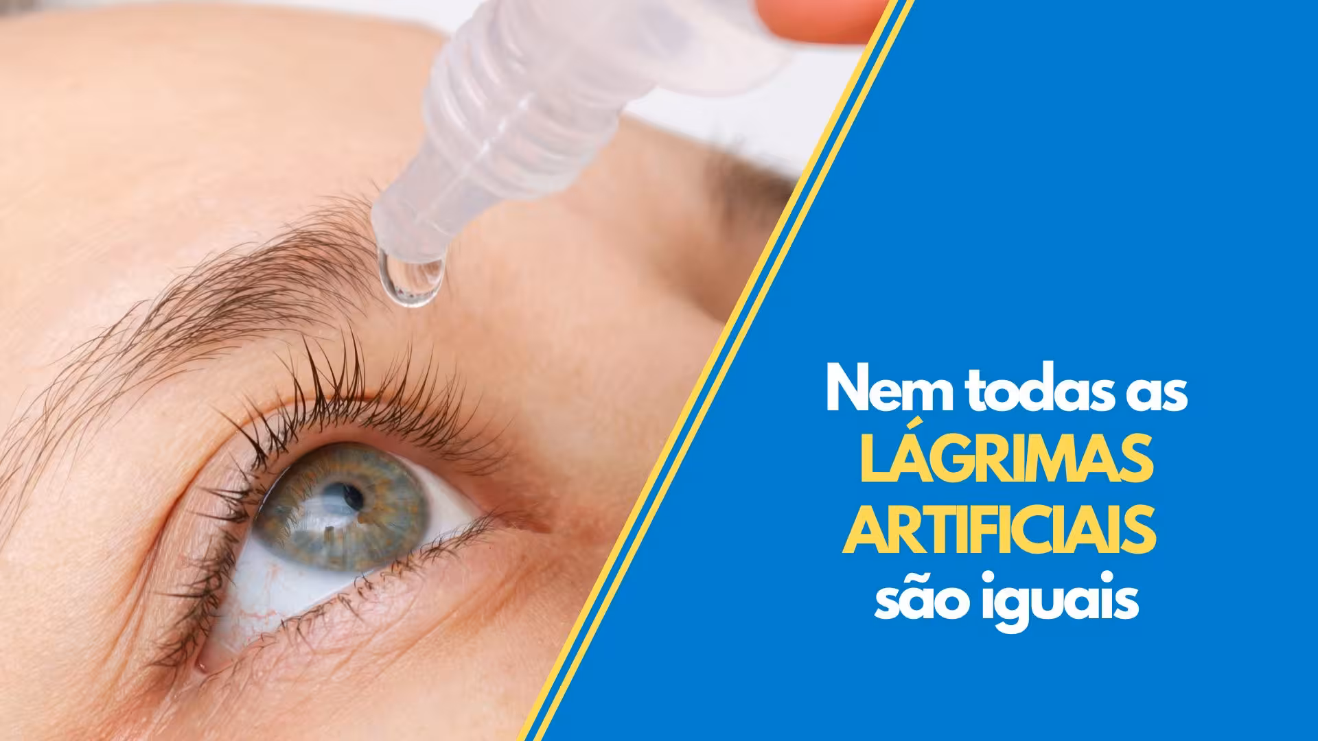 Nem Todas as Lágrimas Artificiais São Iguais
